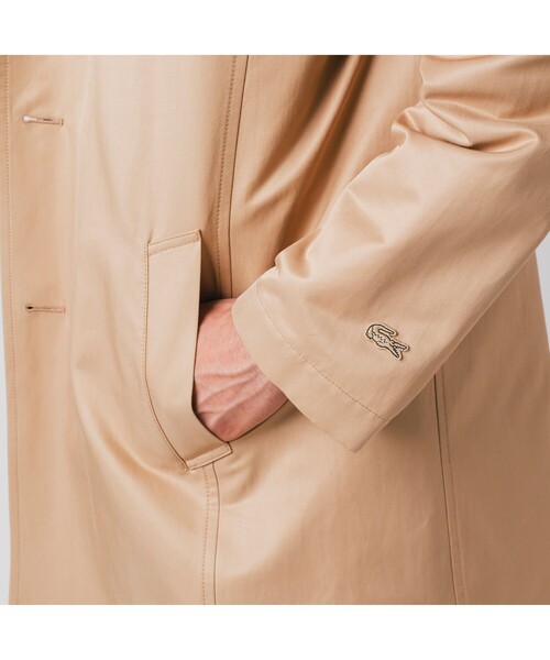 LACOSTE（ラコステ）の「着脱ライニング付き撥水チェスターコート（チェスターコート・メンズ・ブラック/ベージュ・52/48/50/46）」の17枚目の写真