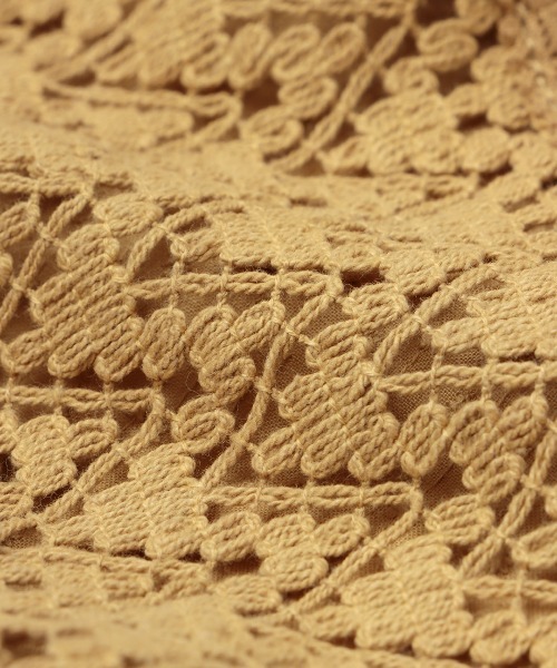 チチカカ（チチカカ）の「エコフレンドリーコットン ラクノウハンド刺繍2WAYワンピース（ワンピース・レディース・ホワイト/レッド/ベージュ・FREE）」の22枚目の写真