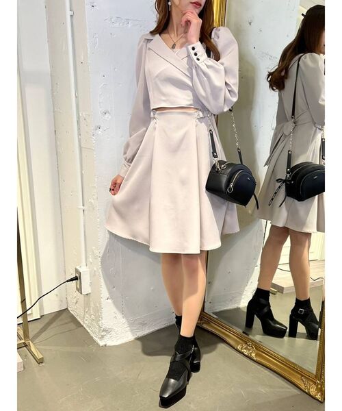 EATME（イートミー）の「ロゴリボン付きショルダーバッグ（ショルダーバッグ・レディース・ブラック/ベージュ・FREE）」の10枚目の写真