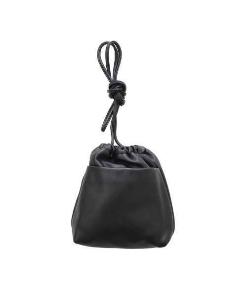 Re:EDIT（リエディ）の「フェイクレザーミニポシェット（ショルダーバッグ・レディース・ホワイト/ブラック/イエロー/グリーン・FREE）」の3枚目の写真