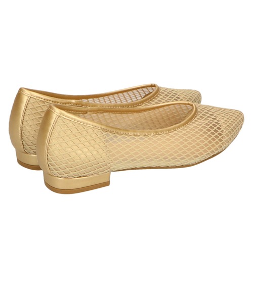 WA ORiental TRaffic（ダブルエーオリエンタルトラフィック）の「ポインテッドトゥチュールパンプス/22103（パンプス・レディース・ブラック/ゴールド/グレー・34/35/36/37/38/39/40/41/42）」の6枚目の写真