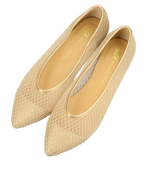 WA ORiental TRaffic（ダブルエーオリエンタルトラフィック）の「ポインテッドトゥチュールパンプス/22103（パンプス・レディース・ブラック/ゴールド/グレー・34/35/36/37/38/39/40/41/42）」の11枚目の写真