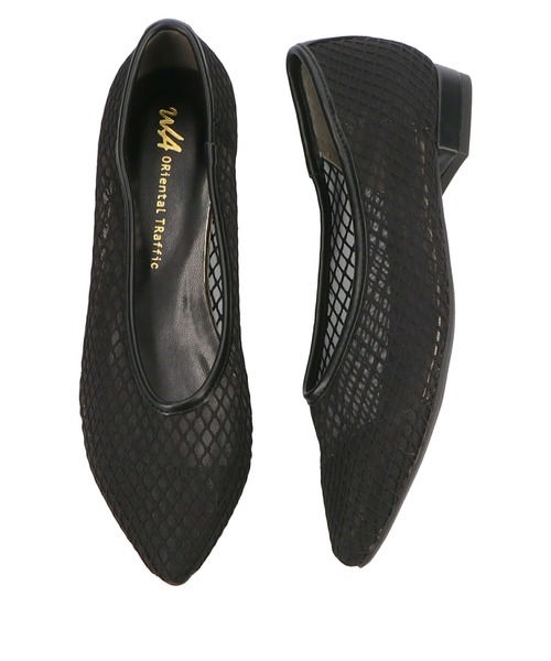 WA ORiental TRaffic（ダブルエーオリエンタルトラフィック）の「ポインテッドトゥチュールパンプス/22103（パンプス・レディース・ブラック/ゴールド/グレー・34/35/36/37/38/39/40/41/42）」の13枚目の写真