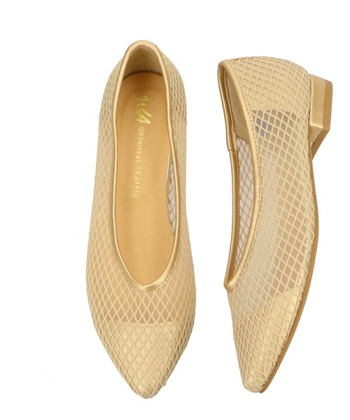 WA ORiental TRaffic（ダブルエーオリエンタルトラフィック）の「ポインテッドトゥチュールパンプス/22103（パンプス・レディース・ブラック/ゴールド/グレー・34/35/36/37/38/39/40/41/42）」の15枚目の写真