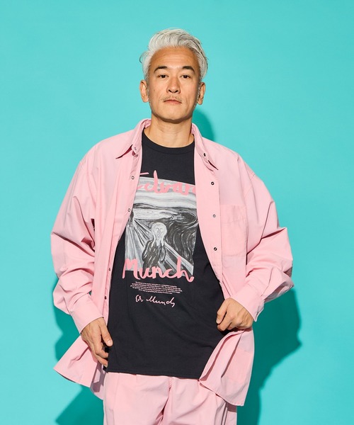 BURLAP OUTFITTER(バーラップアウトフィッター)の「L/S B.B. SHIRT SOLID / ロングスリーブBB シャツ ソリッド(シャツ/ブラウス・メンズ・ブラック/オフホワイト/ダークグレー/サンドベージュ/オリーブドラブ/ブラウン/ブルー系その他/ベージュ系その他2/ブルー/ダークネイビー/グリーン系その他/クリーム/グレイッシュブルー/グレー系その他/ピンク系その他/ブラウン系2・SMALL/MEDIUM/LARGE/X-LARGE)」の16枚目の写真