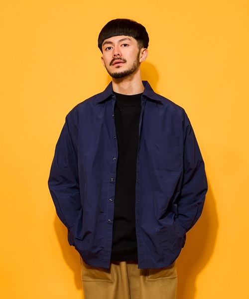 L/S B.B. SHIRT SOLID / ロングスリーブBB シャツ ソリッド