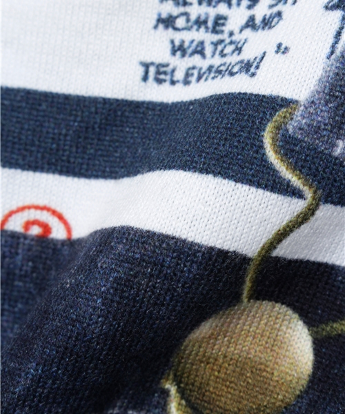 B:MING by BEAMS（ビーミングバイビームス）の「PEANUTS｜B:MING / ロンパース15SS（ロンパース・キッズ・インディゴブルー・70/80）」の8枚目の写真