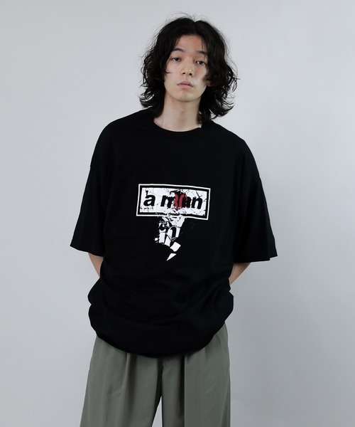 Iroquois（イロコイ）の「A MAN A BOY BIG T（Tシャツ/カットソー・メンズ・ブラック/ホワイト・1/2/3）」の8枚目の写真