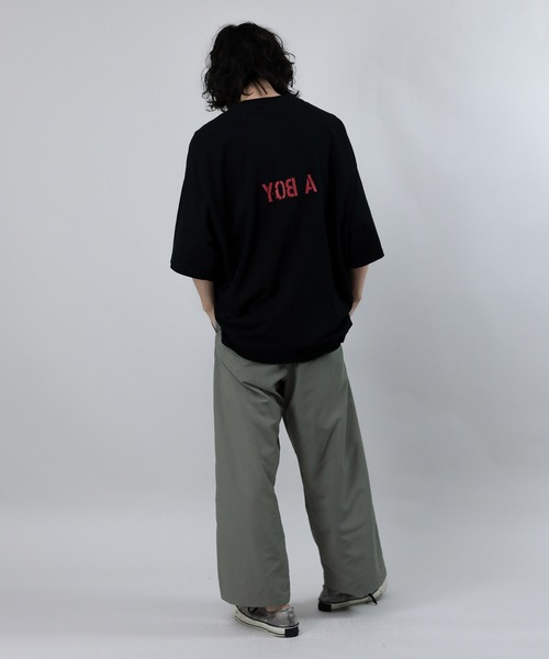 Iroquois（イロコイ）の「A MAN A BOY BIG T（Tシャツ/カットソー・メンズ・ブラック/ホワイト・1/2/3）」の11枚目の写真