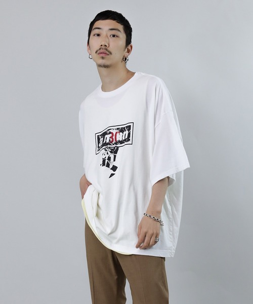 Iroquois（イロコイ）の「A MAN A BOY BIG T（Tシャツ/カットソー・メンズ・ブラック/ホワイト・1/2/3）」の3枚目の写真