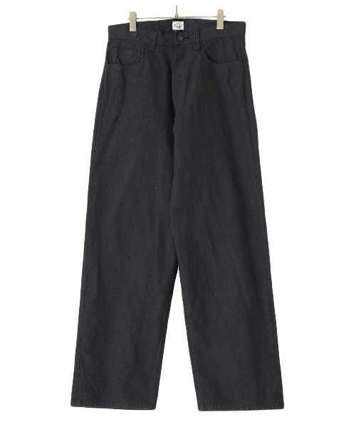 GOLD（ゴールド）の「GOLD / ゴールド：COTTON / SILK NEP TWILL 5POCKET PANTS：22A-GL42271[MUS]（デニムパンツ・メンズ・ブラック・L/S/M）」の11枚目の写真