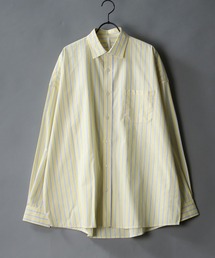 Oversize Drop shoulder broadcloth shirt/オーバーサイズ ドロップショルダー ブロード シャツ