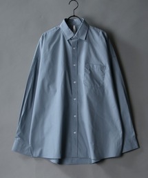 SITRY | Oversize Drop shoulder broadcloth shirt/オーバーサイズ ドロップショルダー ブロード シャツ(シャツ/ブラウス)