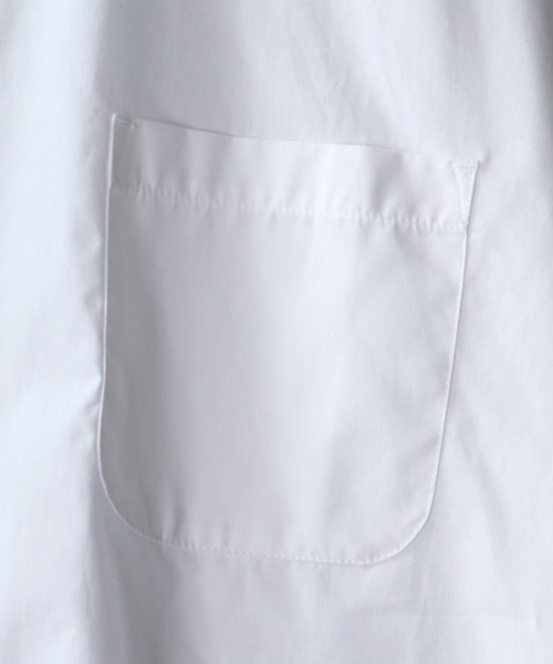 SITRY（シトリー）の「Oversize Drop shoulder broadcloth shirt/オーバーサイズ ドロップショルダー ブロード シャツ（シャツ/ブラウス・メンズ・ホワイト/ブラック/サックスブルー/グリーン/グレイッシュベージュ/パープル系その他/イエロー系その他/ホワイト系その他/ブルー系その他/グリーン系その他/ブラック系その他・M/L/XL）」の22枚目の写真