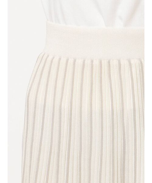 dazzlin（ダズリン）の「グリッターニットシアースカート（スカート・レディース・パープル/ブラウン/オフホワイト・FREE）」の15枚目の写真