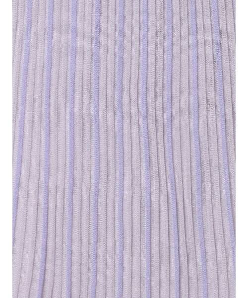 dazzlin（ダズリン）の「グリッターニットシアースカート（スカート・レディース・パープル/ブラウン/オフホワイト・FREE）」の19枚目の写真