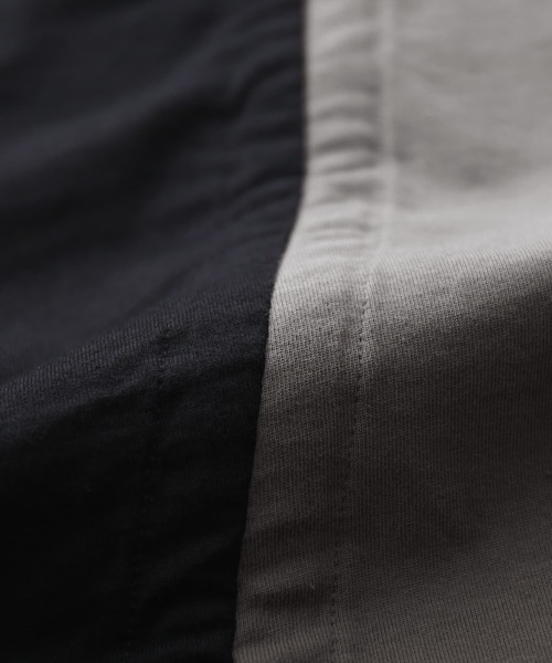 osharewalker（オシャレウォーカー）の「【廃盤】『ドロストアシメ配色カットソー』（Tシャツ/カットソー・レディース・ブラック/オフホワイト・FREE）」の20枚目の写真