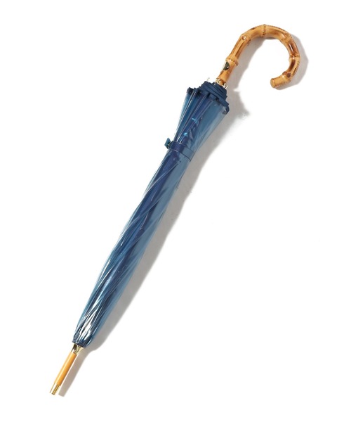 ESTNATION（エストネーション）の「TRADITIONAL WEATHER WEAR / "BAMBO CLEAR" 長傘（長傘・レディース・ライトブルー/ブラウン/オフホワイト・FREE）」の5枚目の写真