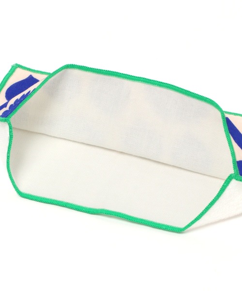 studio CLIP（スタディオクリップ）の「《MAISON BLANCE》マスクケースタオルハンカチ（ハンカチ/ハンドタオル・レディース・イエロー/オレンジ/ネイビー/ベージュ・FREE）」の6枚目の写真