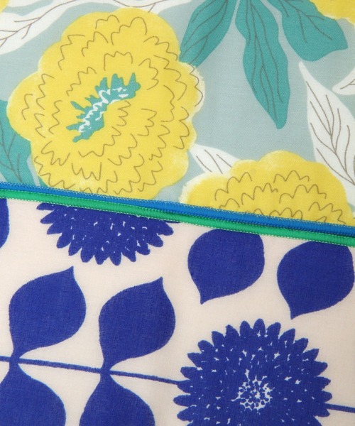 studio CLIP（スタディオクリップ）の「《MAISON BLANCE》マスクケースタオルハンカチ（ハンカチ/ハンドタオル・レディース・イエロー/オレンジ/ネイビー/ベージュ・FREE）」の10枚目の写真