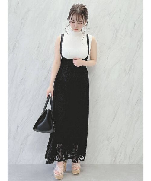 dazzlin（ダズリン）の「タイトリブノースリニット（ニット/セーター・レディース・オフホワイト/グレー/グリーン/ブルー/その他1/モカ・FREE）」の11枚目の写真