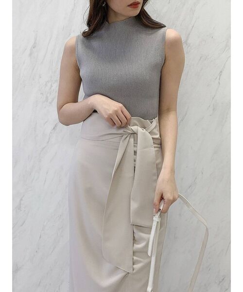 dazzlin（ダズリン）の「タイトリブノースリニット（ニット/セーター・レディース・オフホワイト/グレー/グリーン/ブルー/その他1/モカ・FREE）」の17枚目の写真