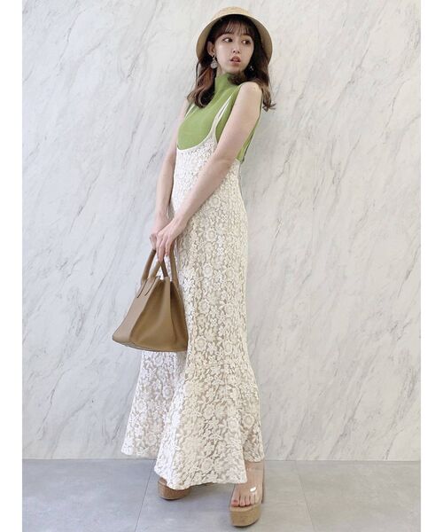 dazzlin（ダズリン）の「タイトリブノースリニット（ニット/セーター・レディース・オフホワイト/グレー/グリーン/ブルー/その他1/モカ・FREE）」の22枚目の写真