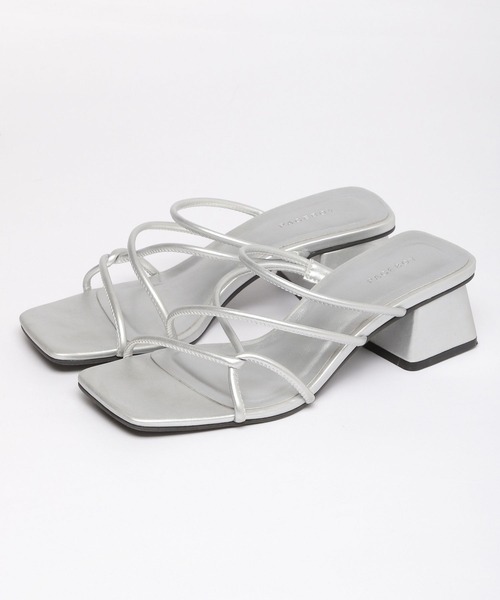 PAGEBOY（ページボーイ）の「マルチストラップサンダル（サンダル・レディース・ブラック/シルバー/グリーン・MEDIUM/LARGE）」の14枚目の写真