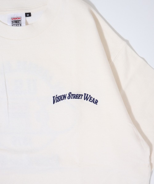 VISION STREET WEAR(ヴィジョンストリートウェア)の「【VISION STREET WEAR】刺繍 グラフィックプリントTシャツ(Tシャツ/カットソー・レディース・グレー系2/ライトグリーン系2/マスタード/ホワイト系2/ブルー/ライトグリーン系1/ホワイト系3/パープル系2/グレー系3/パープル系1/ホワイト系1/グレー系1/グレー系4/ライトグリーン系3/イエロー系1/ホワイト系4・LARGE/MEDIUM/X-LARGE)」の21枚目の写真