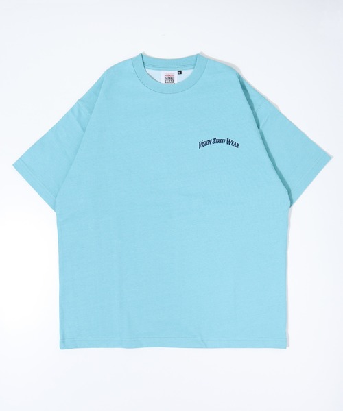 VISION STREET WEAR(ヴィジョンストリートウェア)の「【VISION STREET WEAR】刺繍 グラフィックプリントTシャツ(Tシャツ/カットソー・レディース・グレー系2/ライトグリーン系2/マスタード/ホワイト系2/ブルー/ライトグリーン系1/ホワイト系3/パープル系2/グレー系3/パープル系1/ホワイト系1/グレー系1/グレー系4/ライトグリーン系3/イエロー系1/ホワイト系4・LARGE/MEDIUM/X-LARGE)」の18枚目の写真