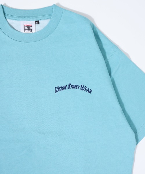 VISION STREET WEAR(ヴィジョンストリートウェア)の「【VISION STREET WEAR】刺繍 グラフィックプリントTシャツ(Tシャツ/カットソー・レディース・グレー系2/ライトグリーン系2/マスタード/ホワイト系2/ブルー/ライトグリーン系1/ホワイト系3/パープル系2/グレー系3/パープル系1/ホワイト系1/グレー系1/グレー系4/ライトグリーン系3/イエロー系1/ホワイト系4・LARGE/MEDIUM/X-LARGE)」の22枚目の写真