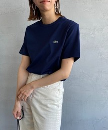 LACOSTE | [LACOSTE/ラコステ] ワンポイントロゴ ベーシッククルーネックTシャツ(Tシャツ/カットソー)