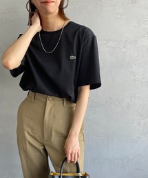 LACOSTE | [LACOSTE/ラコステ] ワンポイントロゴ ベーシッククルーネックTシャツ(Tシャツ/カットソー)