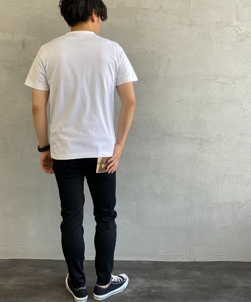 [LACOSTE/ラコステ]ワンポイントロゴベーシッククルーネックTシャツ