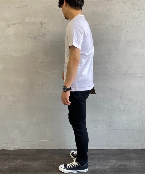 [LACOSTE/ラコステ]ワンポイントロゴベーシッククルーネックTシャツ