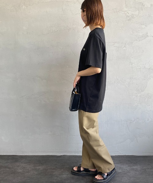 Lacoste x A.P.C ビッグプリントクルーネックTシャツ Brilla per il 