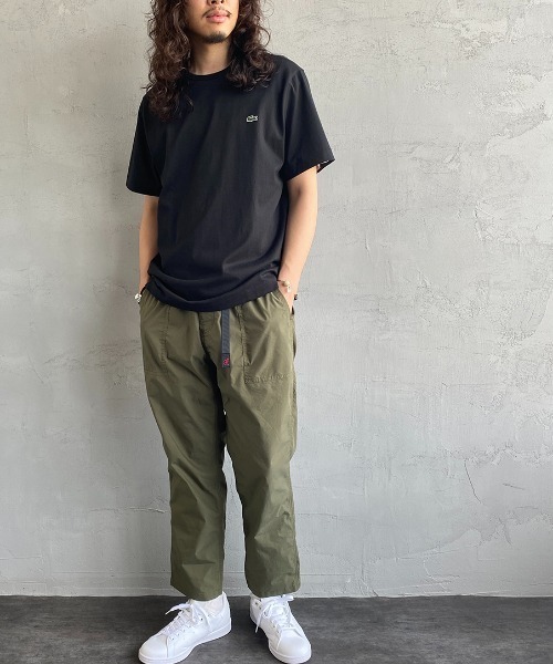 LACOSTE（ラコステ）の「[LACOSTE/ラコステ] ワンポイントロゴ ベーシッククルーネックTシャツ（Tシャツ/カットソー・レディース・ブラック/ネイビー/グレー/ホワイト・1/2/4/3/5/6）」の22枚目の写真