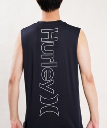 【ムラサキスポーツ別注】Hurley/ハーレー 水陸両用 UVカット バックプリントタンクトップ/ラッシュガード MRG2200010