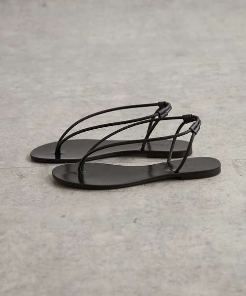OUVRAGE CLASSE(ウヴラージュクラス)の「【LAOCOONTE/ラオコンテ】SANDRAトングサンダル(サンダル・レディース・ブラック・MEDIUM/SMALL)」の5枚目の写真