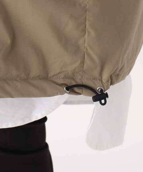 LAURA ASHLEY（ローラアシュレイ）の「機能性中綿ドロストコート（その他アウター・レディース・チャコールグレー/ベージュ/ネイビー・38）」の11枚目の写真