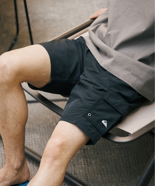 Quiksilver(クイックシルバー)の「【ZOZO限定アイテム】EVERYDAY ZOZO NB/クイックシルバー水陸両用カーゴボレー・バギーショーツ・ボードショーツ・サーフトランクス(水着)(水着・メンズ・ブラック/ネイビー・MEDIUM/LARGE/X-LARGE)」の9枚目の写真