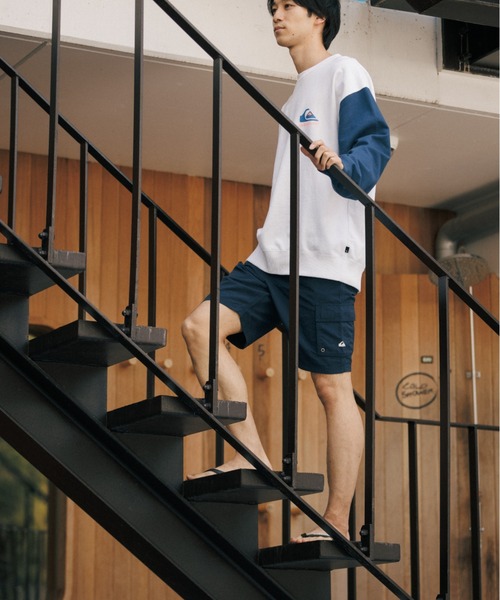 Quiksilver(クイックシルバー)の「【ZOZO限定アイテム】EVERYDAY ZOZO NB/クイックシルバー水陸両用カーゴボレー・バギーショーツ・ボードショーツ・サーフトランクス(水着)(水着・メンズ・ブラック/ネイビー・MEDIUM/LARGE/X-LARGE)」の13枚目の写真