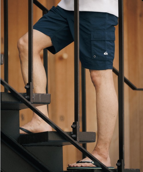 Quiksilver(クイックシルバー)の「【ZOZO限定アイテム】EVERYDAY ZOZO NB/クイックシルバー水陸両用カーゴボレー・バギーショーツ・ボードショーツ・サーフトランクス(水着)(水着・メンズ・ブラック/ネイビー・MEDIUM/LARGE/X-LARGE)」の14枚目の写真