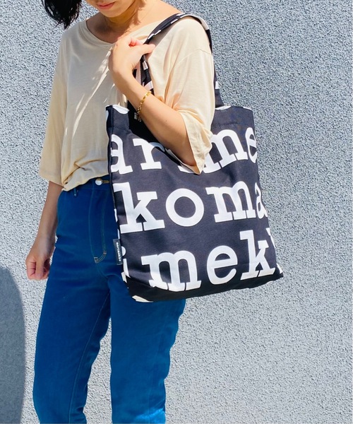 marimekko トートバッグ 47312 NOTKO LOGO 楽天市場】marimekko(マリメッコ) LOGO NOTKO トートバッグ