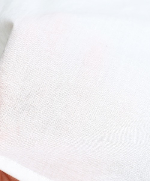 reca（レカ）の「前後2way五分袖ギャザーブラウス（シャツ/ブラウス・レディース・オフホワイト/ブラック/ピンク・MEDIUM/LARGE）」の21枚目の写真