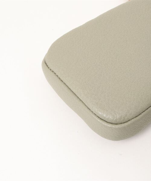 Pal collection（パルコレクション）の「バンブースマホポーチ（ショルダーバッグ・レディース・グレー/グリーン/アイボリー/ラベンダー・FREE）」の18枚目の写真