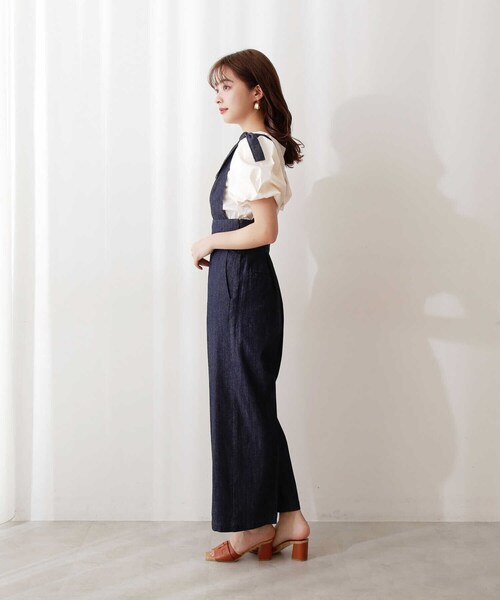 PROPORTION BODY DRESSING(プロポーションボディドレッシング)の「2WAYサロペットパンツ / 1212240504(ワンピース・レディース・ブルー/ダークネイビー・SMALL/MEDIUM)」の18枚目の写真