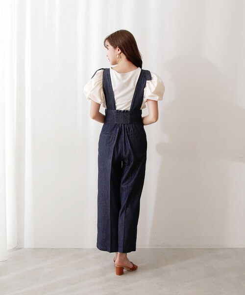 PROPORTION BODY DRESSING(プロポーションボディドレッシング)の「2WAYサロペットパンツ / 1212240504(ワンピース・レディース・ブルー/ダークネイビー・SMALL/MEDIUM)」の17枚目の写真