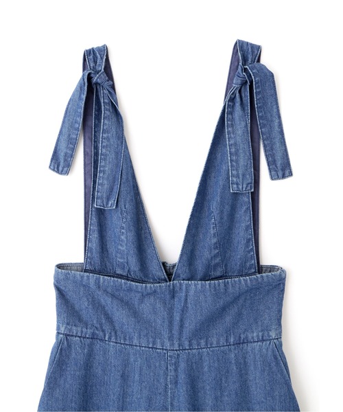 PROPORTION BODY DRESSING(プロポーションボディドレッシング)の「2WAYサロペットパンツ / 1212240504(ワンピース・レディース・ブルー/ダークネイビー・SMALL/MEDIUM)」の5枚目の写真