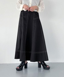 PAGEBOY | チノステッチフレアスカート(スカート)